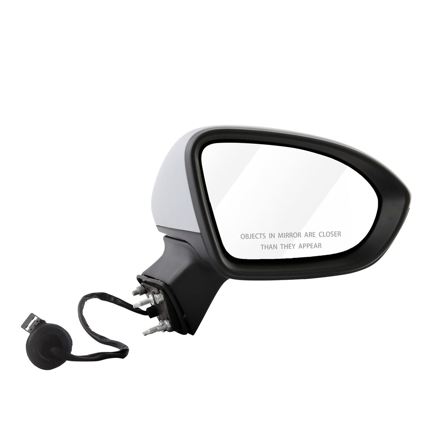 Passenger Side View Mirror Heated 5 Pin For 2016 - 2019 for Cruze GM1321542- v