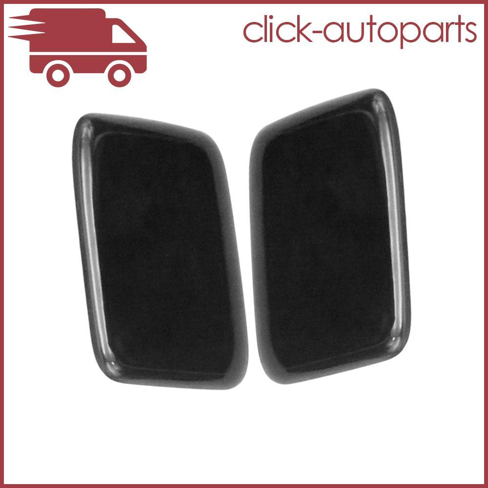 Set of 2 Front Headlight Washer Cover Left  Right for 2015-2016 for Hyundai for Genesis Q