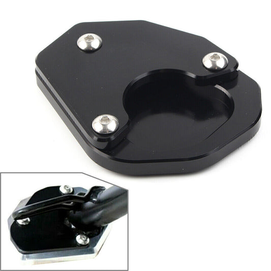 Black Kickstand Side Stand Extension Enlarge Plate Pad For Trident 660 2021 Q