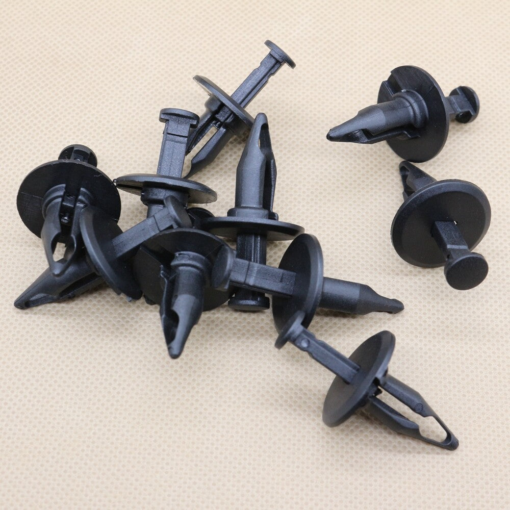 10 extension rivets for Mercedes-Benz 0019902292 rear bumper push-type retainer.