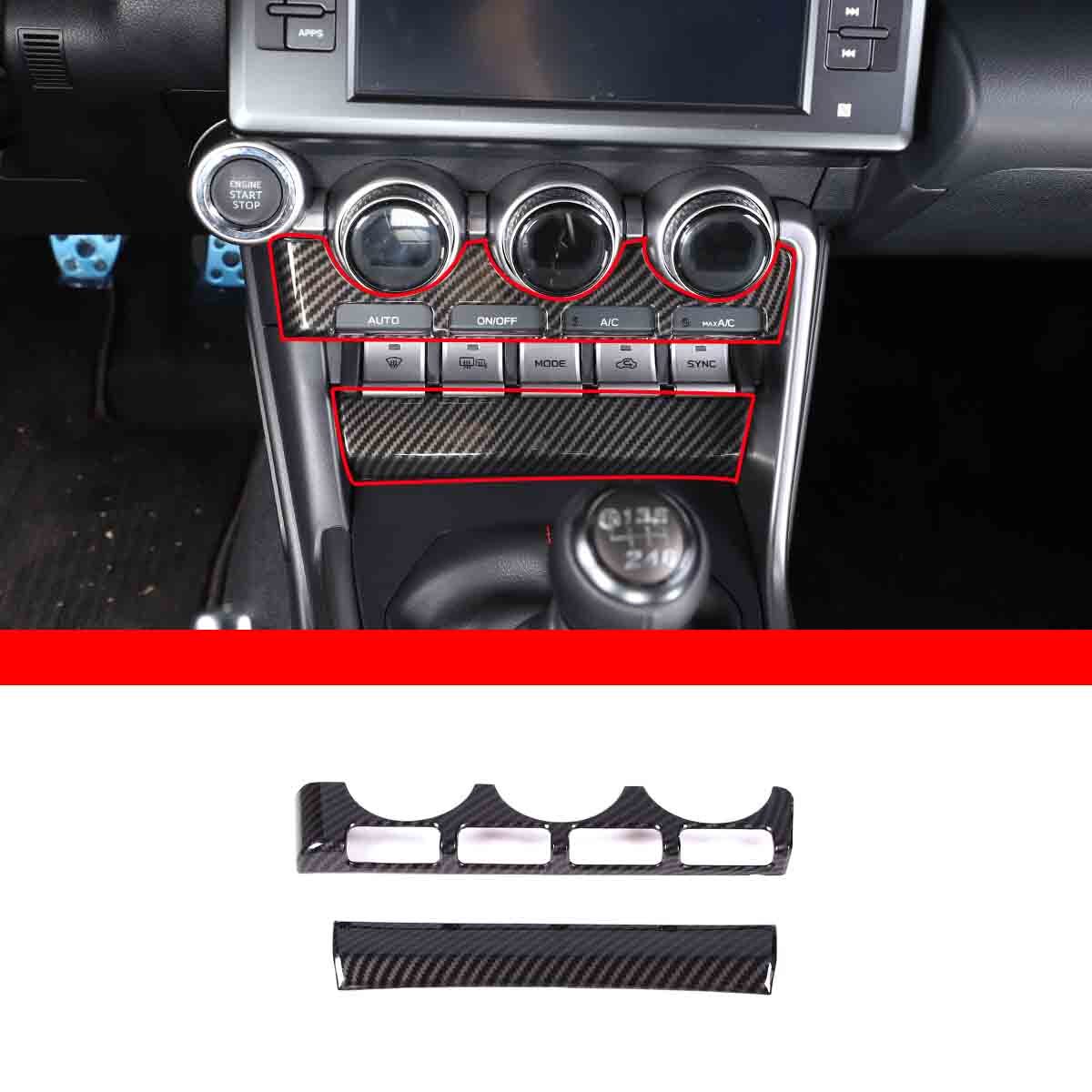 ABS glossy black front bumper lower corner decorative strip suitable for Honda Pilot 2015-2022- v