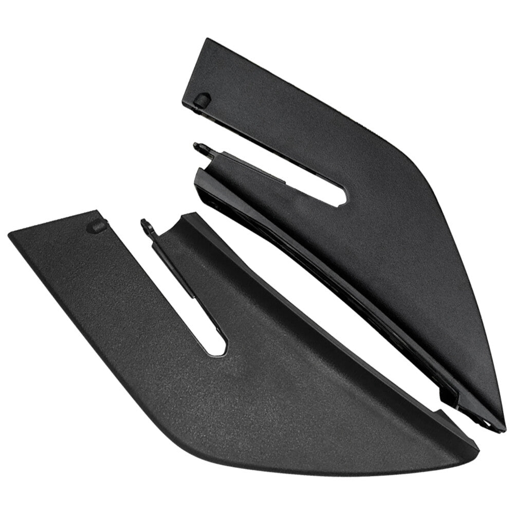 2Pcs For 2009-2014 California Black Rear Bumper Spoiler Fin Replacement 82548200 Q