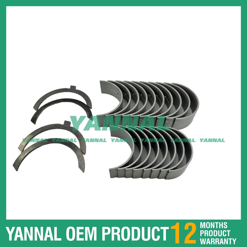 4LC1 crankshaft main shaft bearing kit for Isuzu engines SUMITOMO SH40JX IHI 40JX-