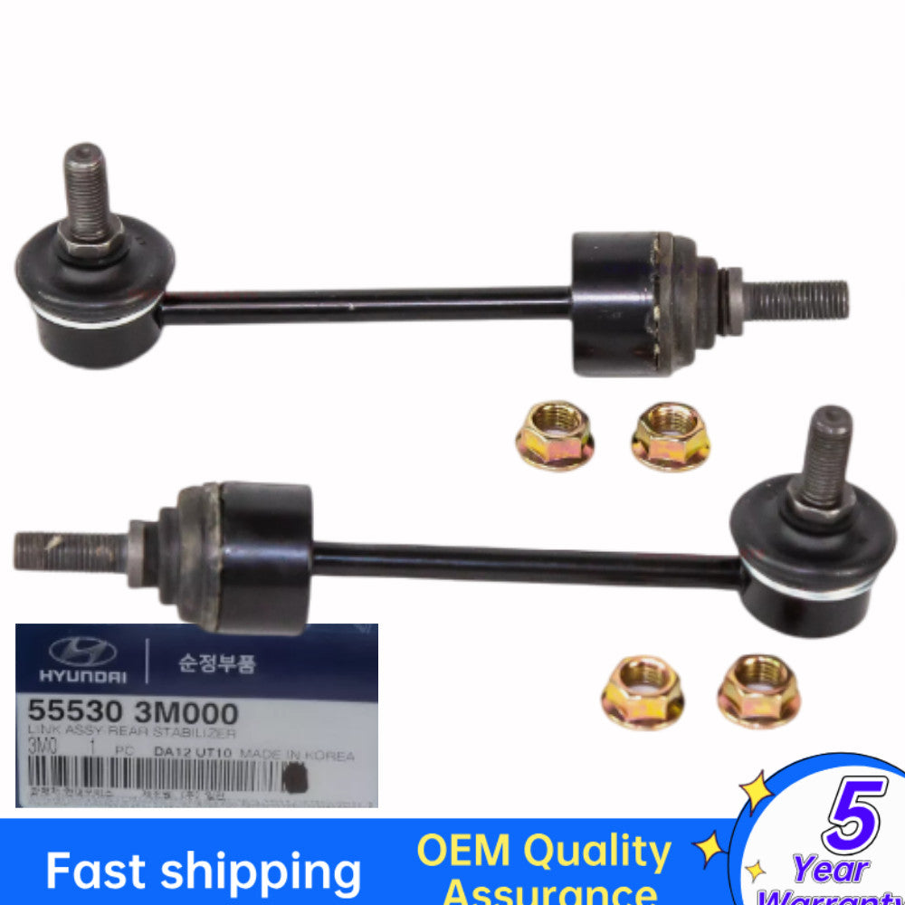 2X Stabilizer Bar Link REAR for 09-14 for Hyundai Equus for Genesis 555303M000
