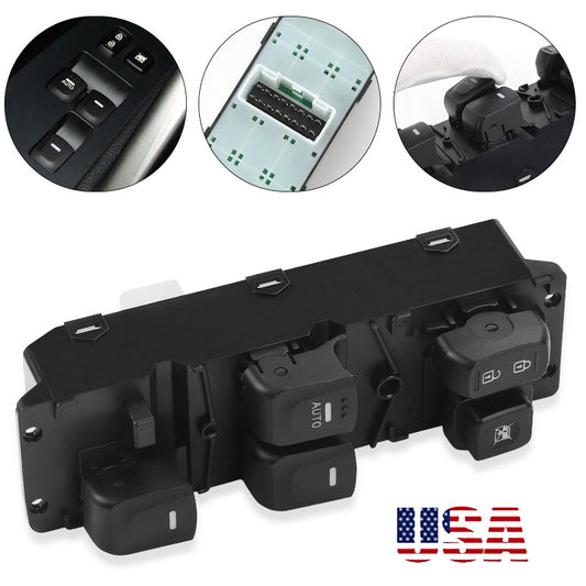 Master Power Window Switch Left Driver Side fits for Hyundai for Veloster 1.6L 2012-2017