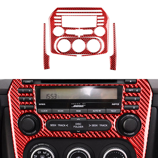 Carbon Fiber Center Control Navigation Panel for Corvette C7 2014-2019 v