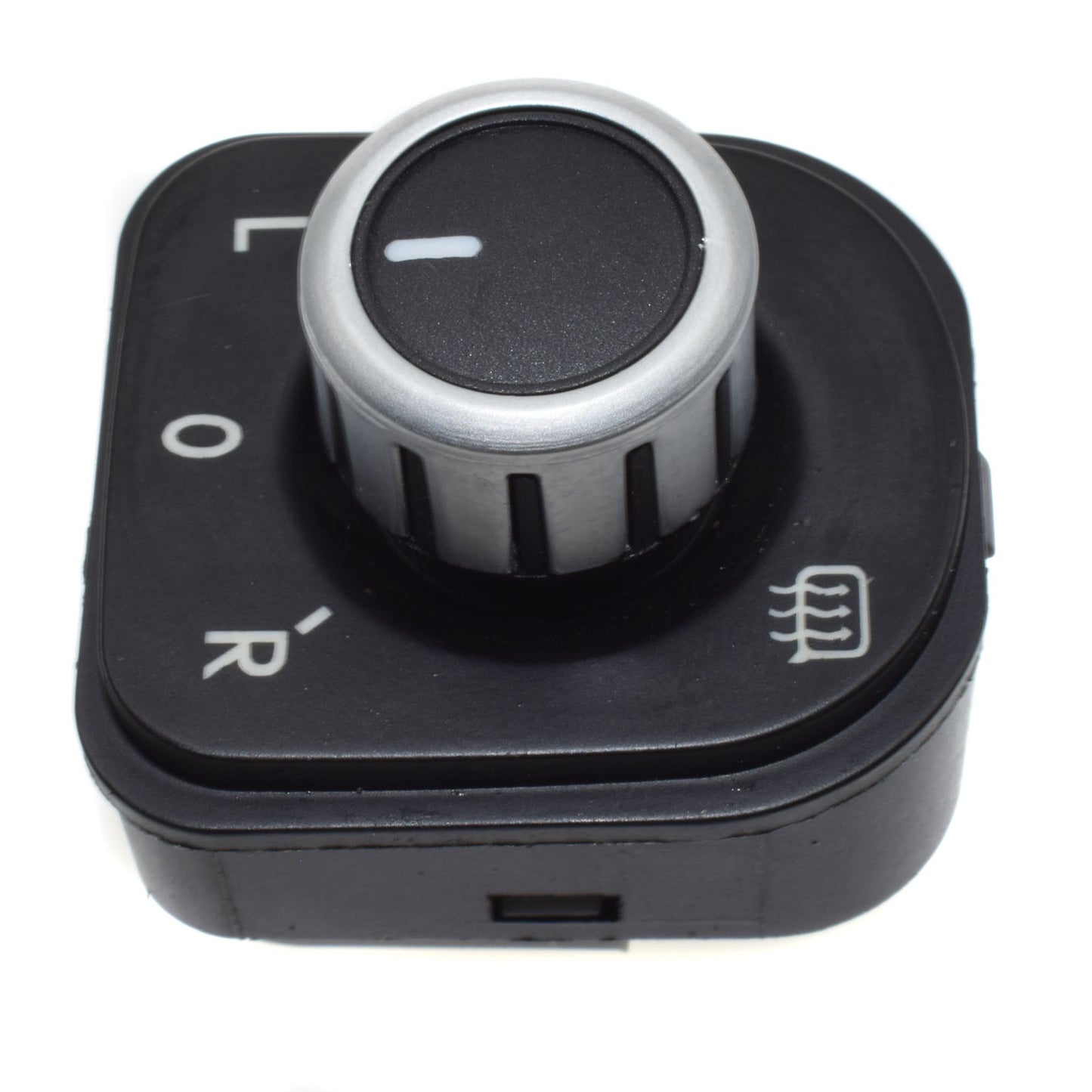 New for CHRome Side Mirror Adjustment Switch Knob for for VW for Golf for Jetta for Tiguan for Passat Rabbit - v