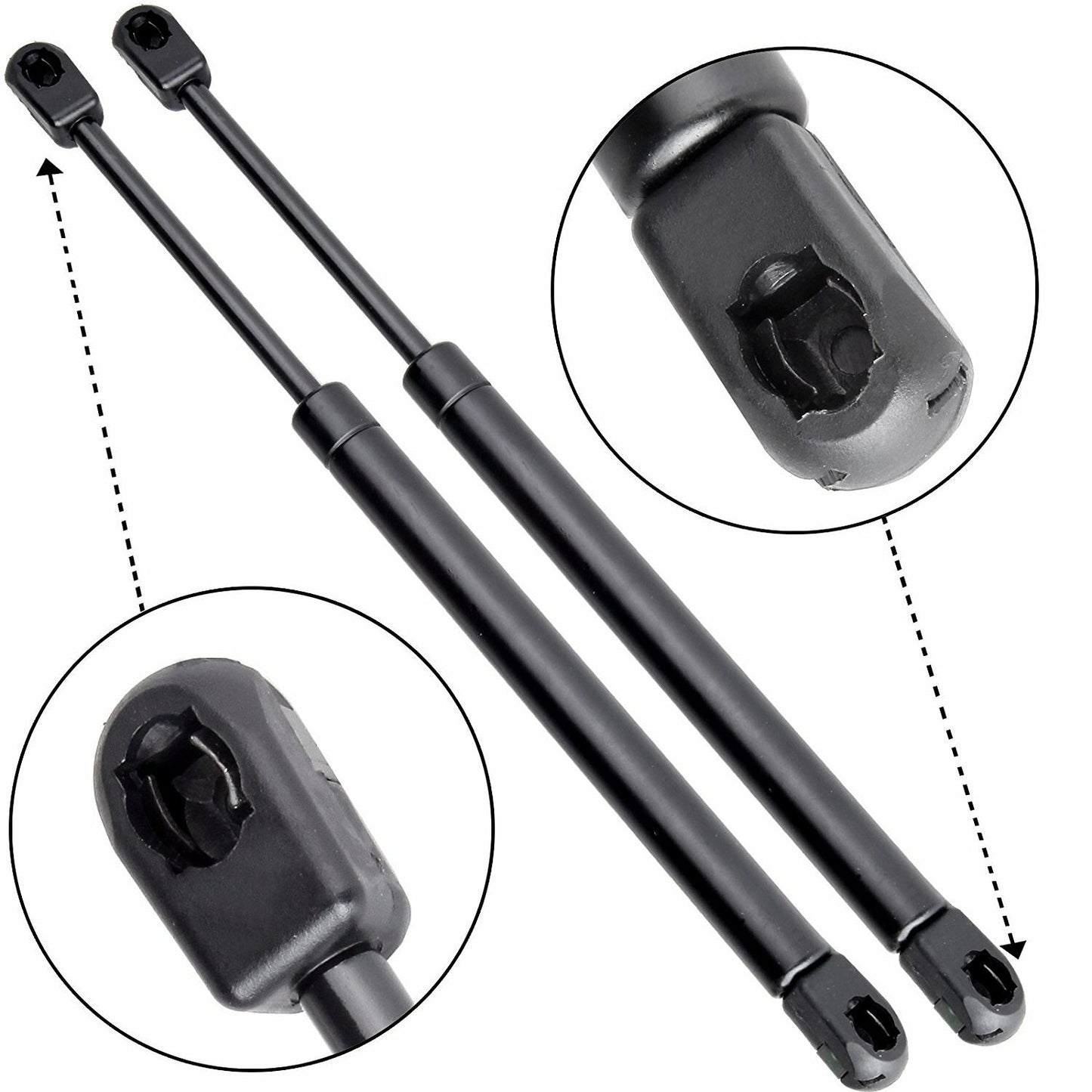 Rear Hatch Lift Supports 2PCS for Chevrolet Suburban 1500 Tahoe 07-14 SG330076 Q
