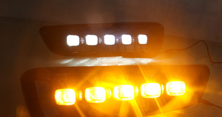for Ford F150 2018-2020 Style Conversion Steel Front Bumper LED Fog Lamp