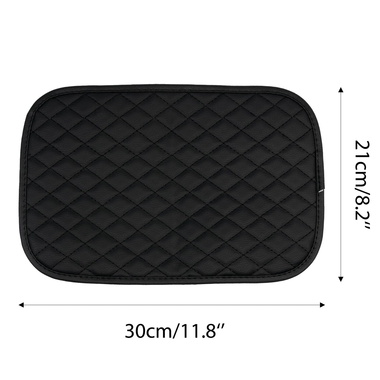 Universal Car Armrest Cushion Cover Center Console Box Pad Protector Accessories DE Q