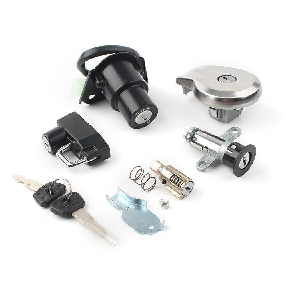 Ignition Switch Gas Cap for Seat Lock Key Set for Yamaha Virago XV250 XV125 240 535