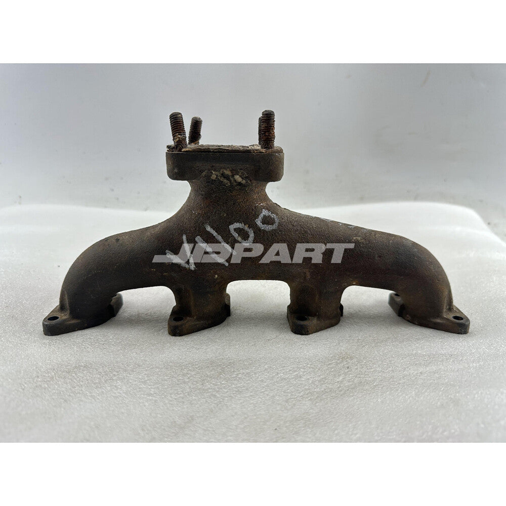 V1100 exhaust manifold is compatible with engine parts.
