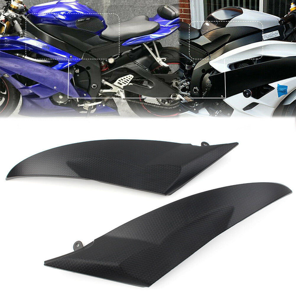 Gas Fuel Tank Side Cover Fairing Panel Cowl Trim for Yamaha YZF R6 2006 2007
