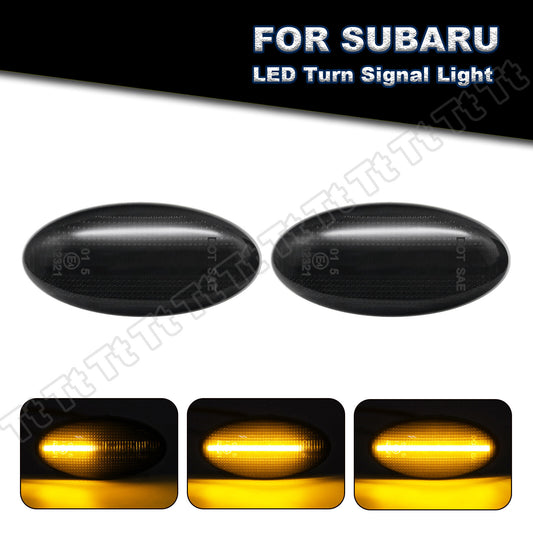 Suitable for the 2008-2013 for Subaru Forester Impreza WRX STI sequential side marker signal light- v