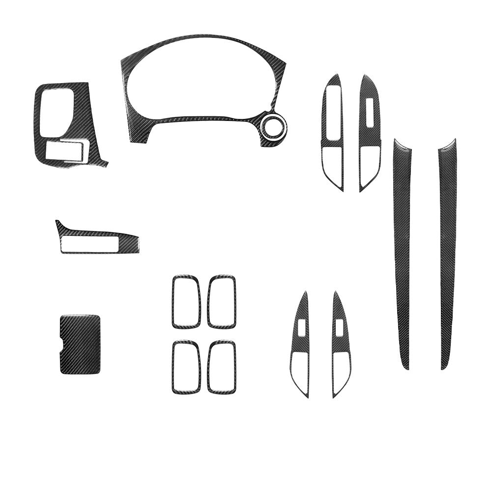 Piano Black Interior Navigation panel Cover Trim for Honda for Civic 8th 2006-2011 v
