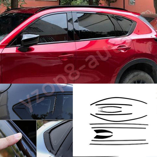 Black painted door and body side panel molding strips are suitable for the 2020 for VW Atlas Cross Sport.