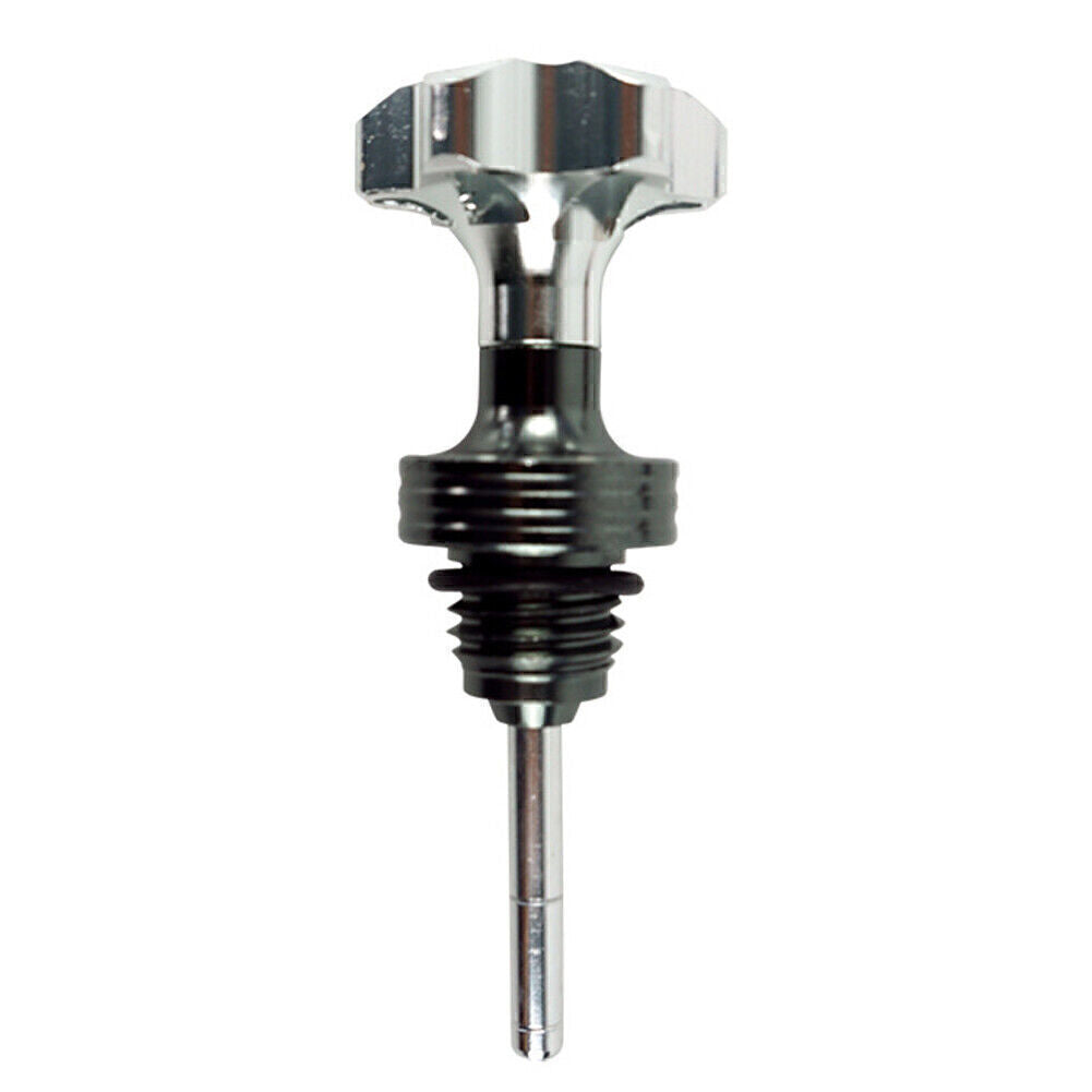 For 125CC ATV Pit Dirt Bike Motorcycle Engine Oil Dipstick Alu Universal Silver Q