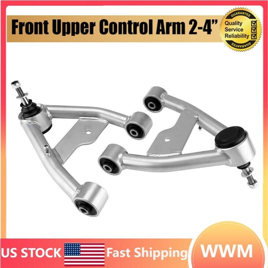 2X/SET Front Upper Control Arm 2-4 Lift For 1982-2001 for Chevy S10 GM S15 4WD New n