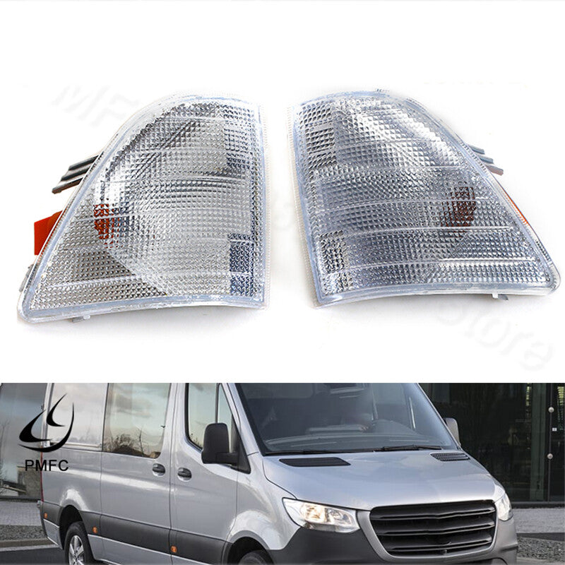 1 Pair Front Indicators Repeaters Corner Light for Mercedes-Benz Sprinter