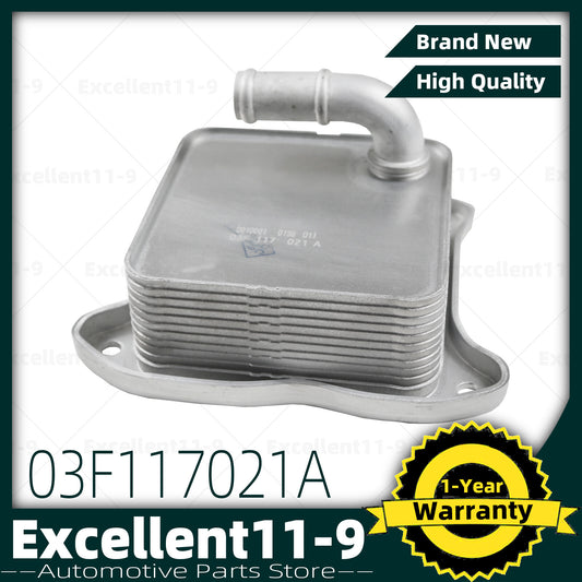 1.2T engine oil cooler 03F117021A, suitable for Polo Caddy, for Audi A1, A3 seats, Altea Leon- n