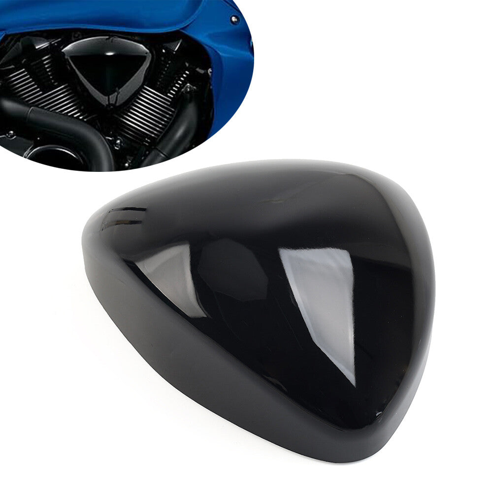 Black Carb Air Cleaner Filter Cover Cap for Suzuki Boulevard M109R VZR1800 Boss