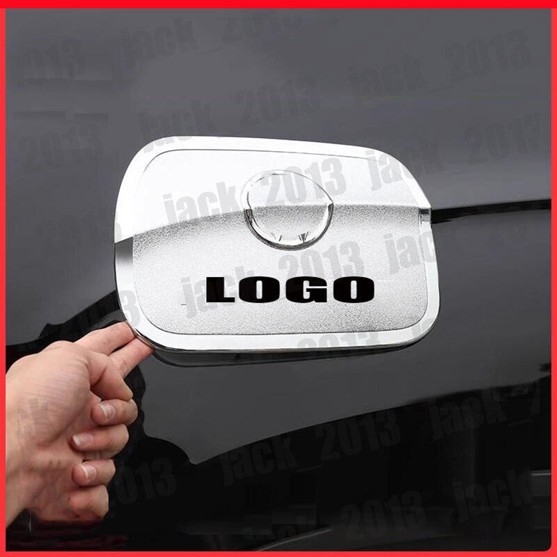 Silvery stainless Fuel Gas Tank Cap Cover Trim for VW Teramont Atlas 2017-2021