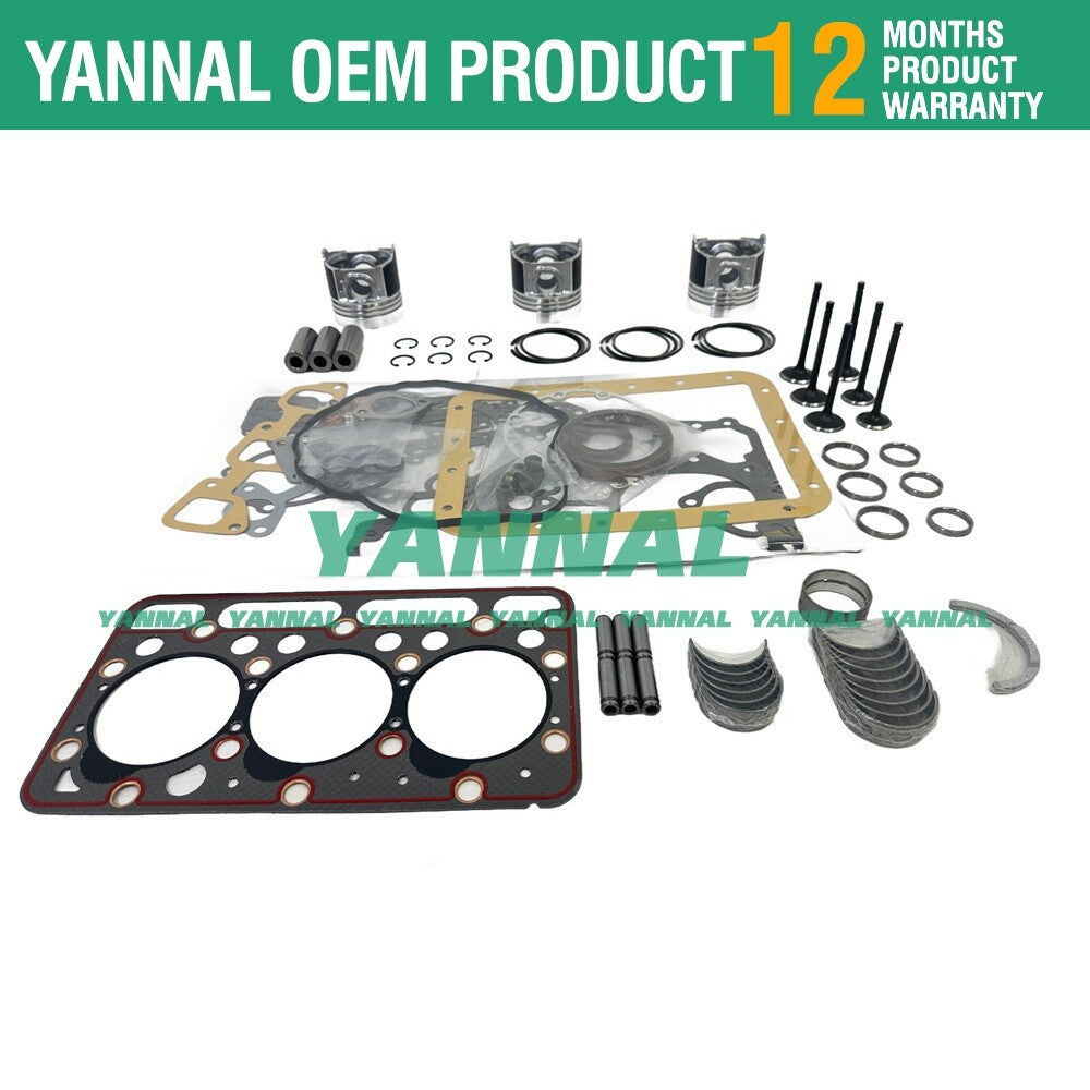 overhaul and rebuild kit for engine parts D1462-