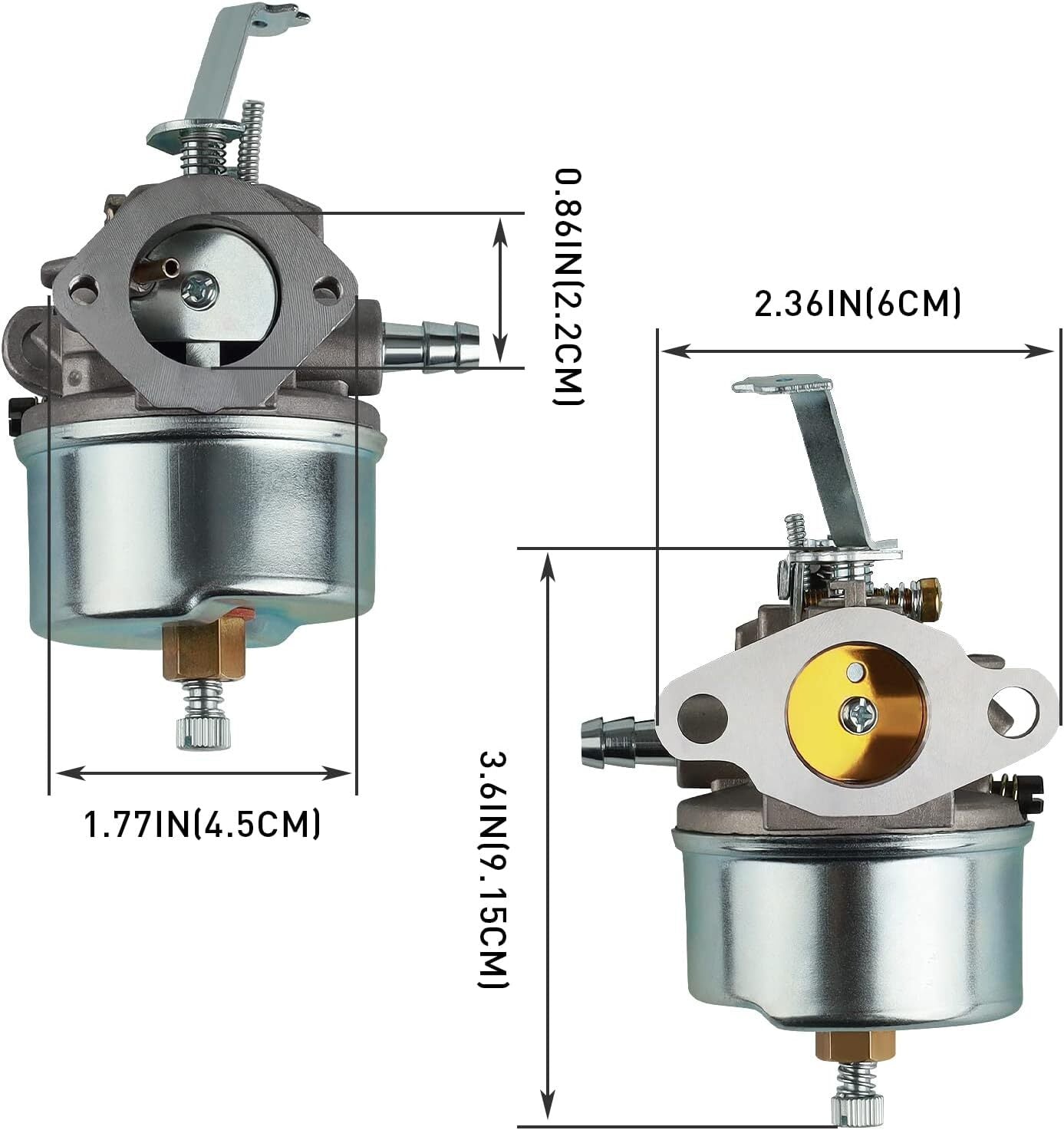 Carburetor Carb for Snowblower H70 H80 Tecumseh 5HP 6HP H30 H50 H60 HH60 Engines