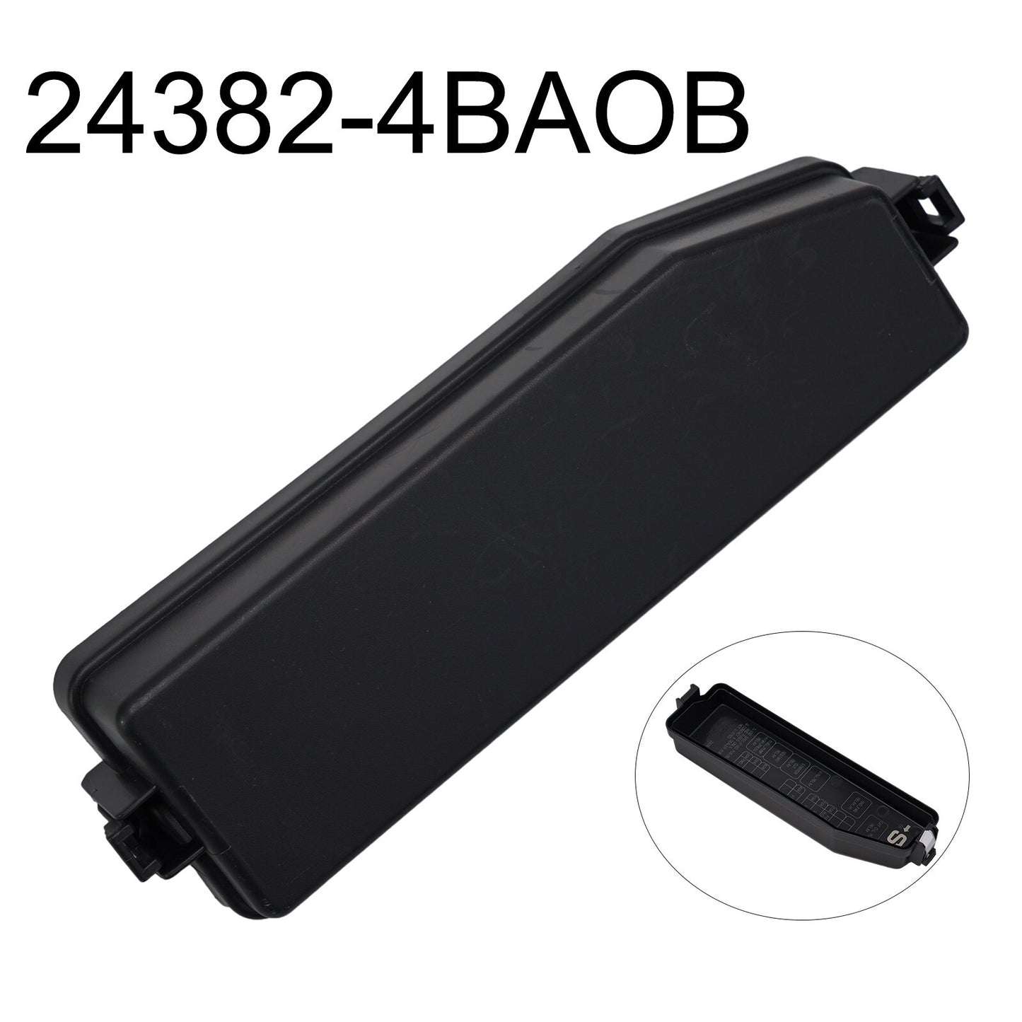 Fuse Box Cover Fits For 2014-2020 24382-4BA0B Replacement New BLACK v