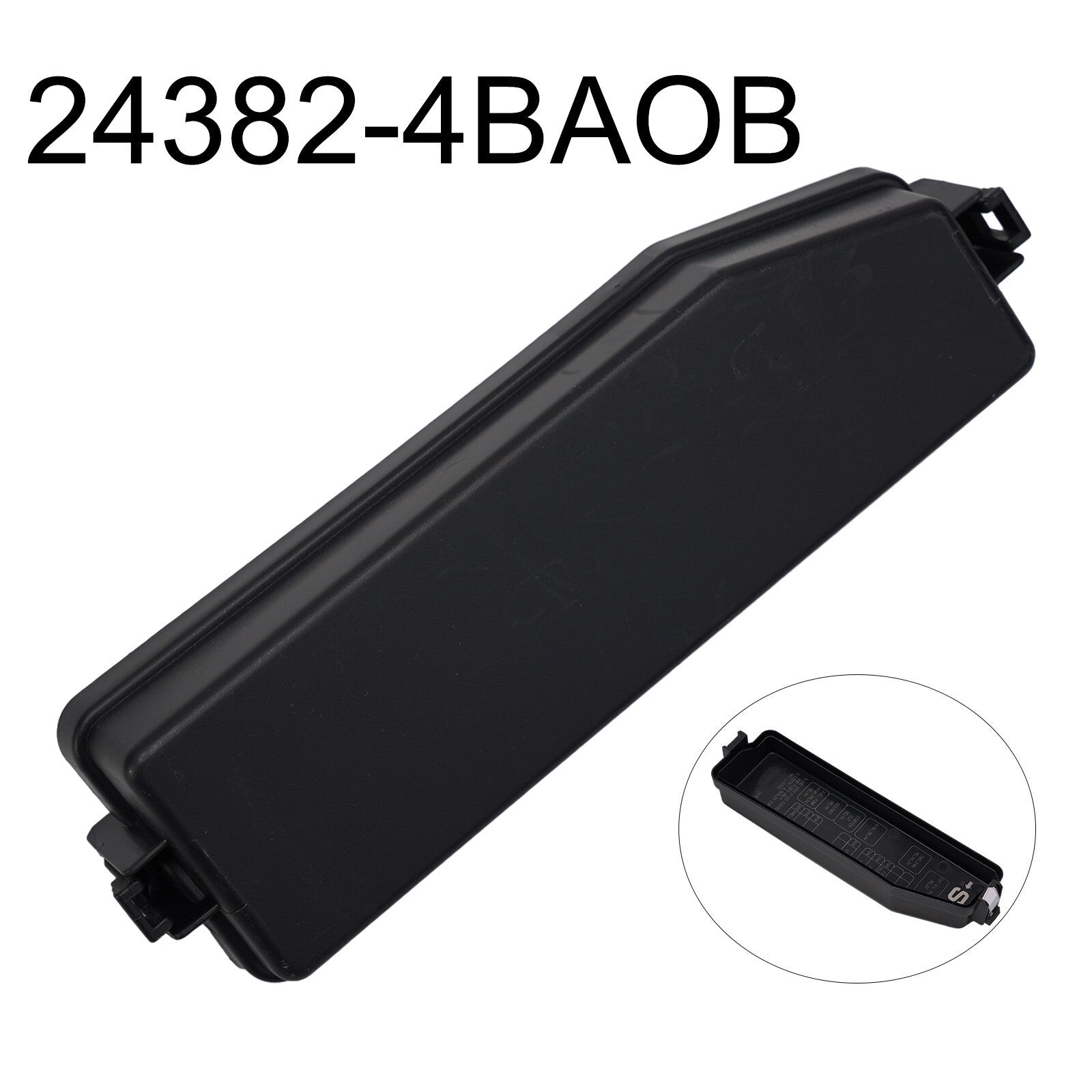 Fuse Box Cover Fits For 2014-2020 24382-4BA0B Replacement New BLACK v