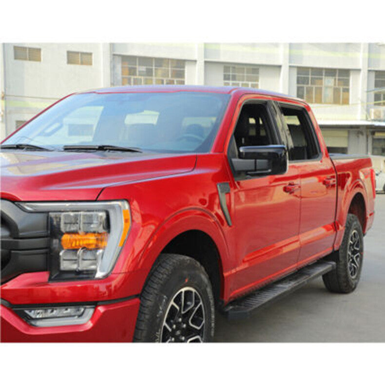 for Ford F150 F-150 2021-2023 Gloss Black Side Door Rearview Mirror Cover cap 2x