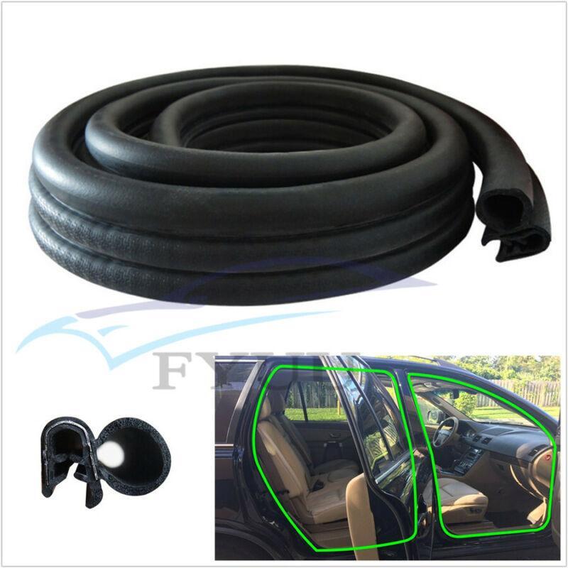 Weatherstrip 4m/13ft waterproof rubber sealant for car edges and doors. n