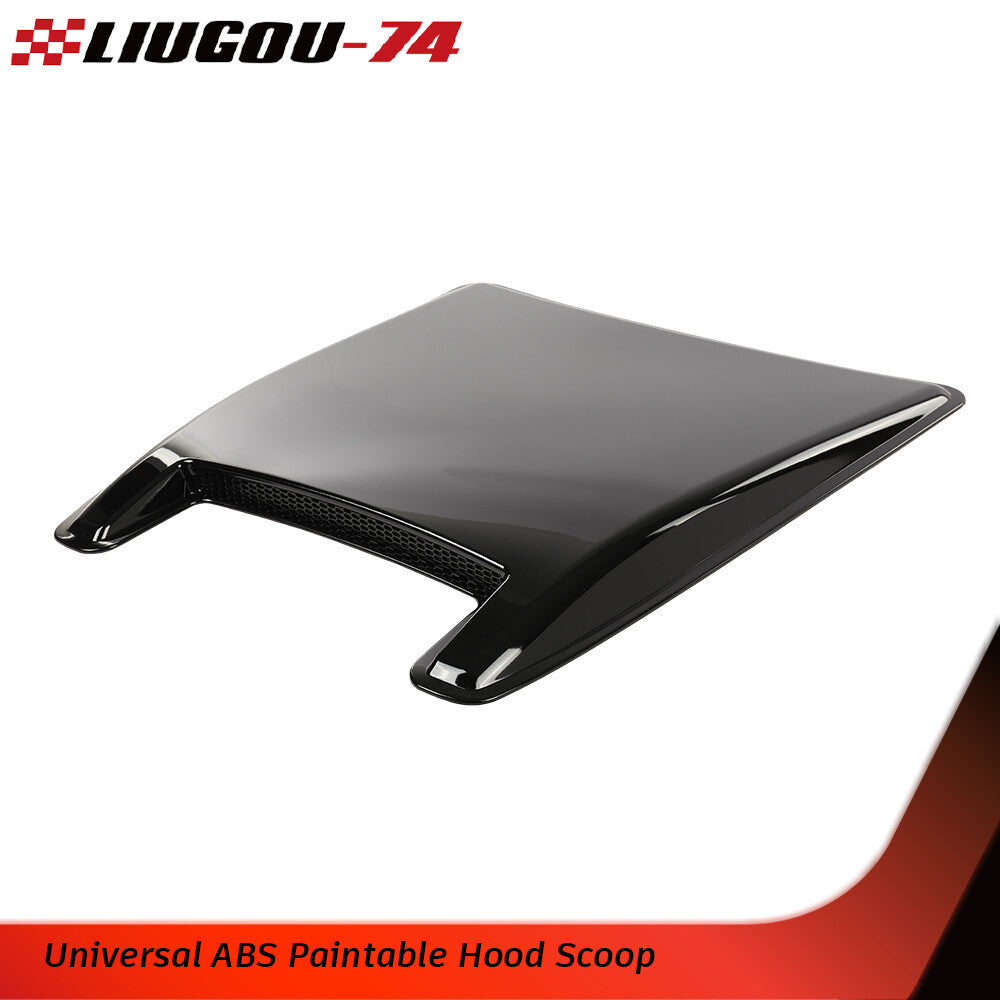 Suitable for Camaro for Mustang for Challenger Silverado Universal ABS Paint Smoke Scoop Q