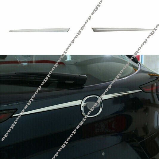 for Mazda CX-30 CX30 2020-2023 Chrome Rear Trunk Tailgate Lid Molding Strip Trim