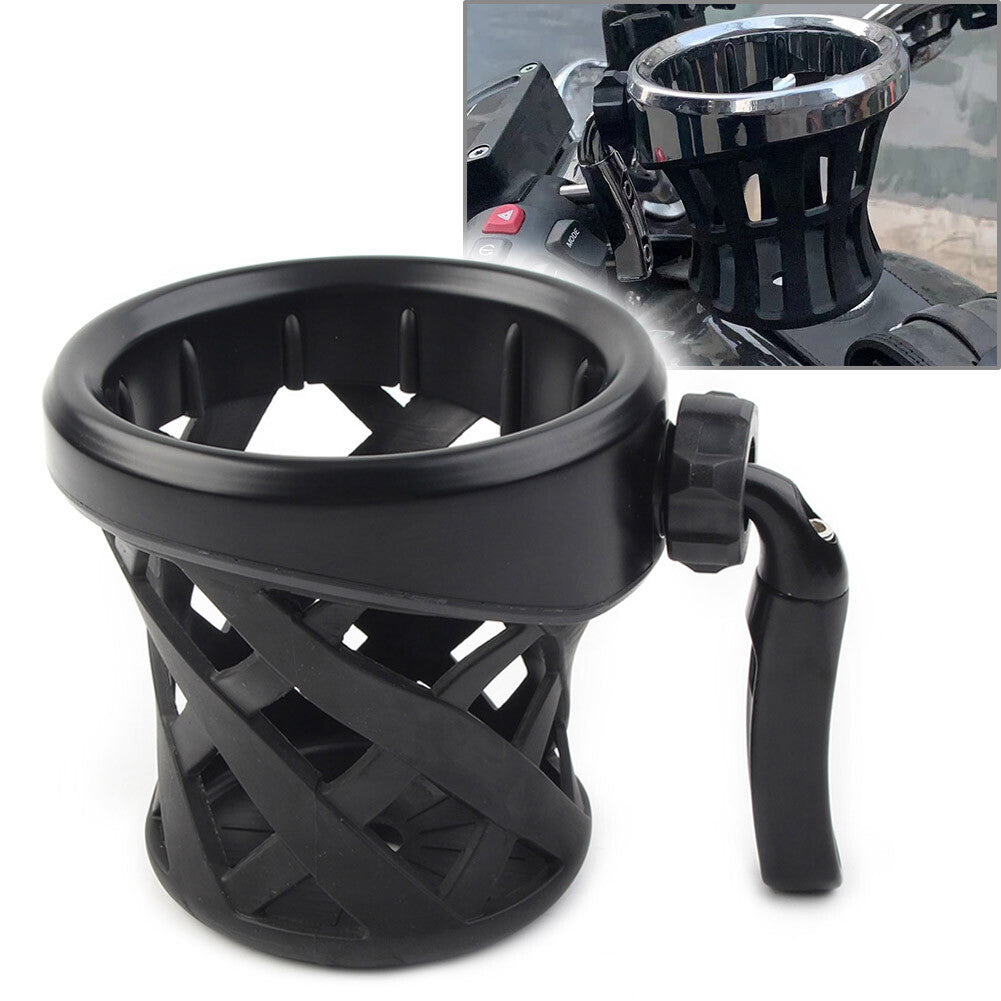 Handlebar Cup Holder Drink W/ Mesh Basket Mount for Honda Goldwing GL1800 01-21 Q
