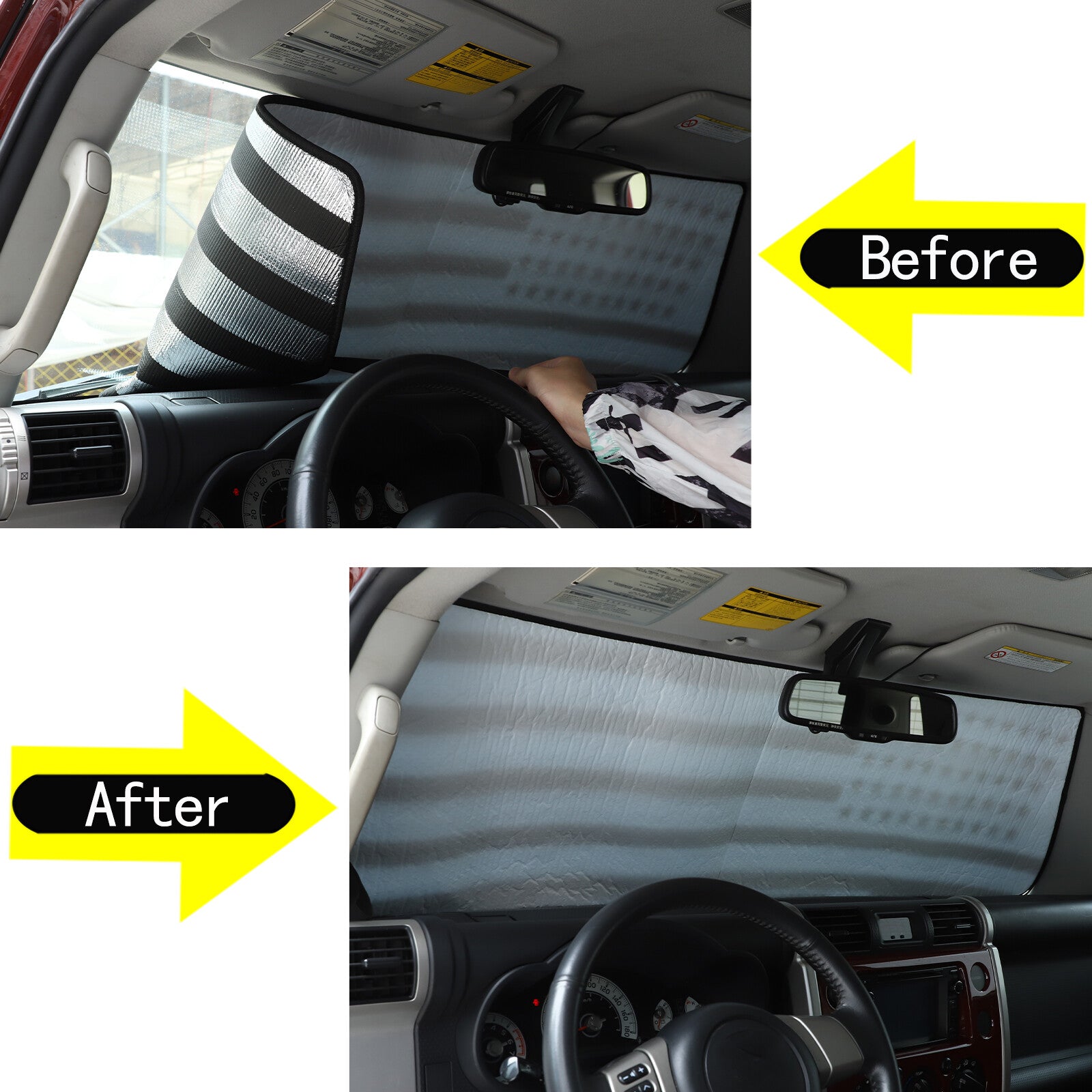 Alloy Air Conditioning for Audio Switch Knob Ring Trim for HUMME-R H2 2003 - 2009- v