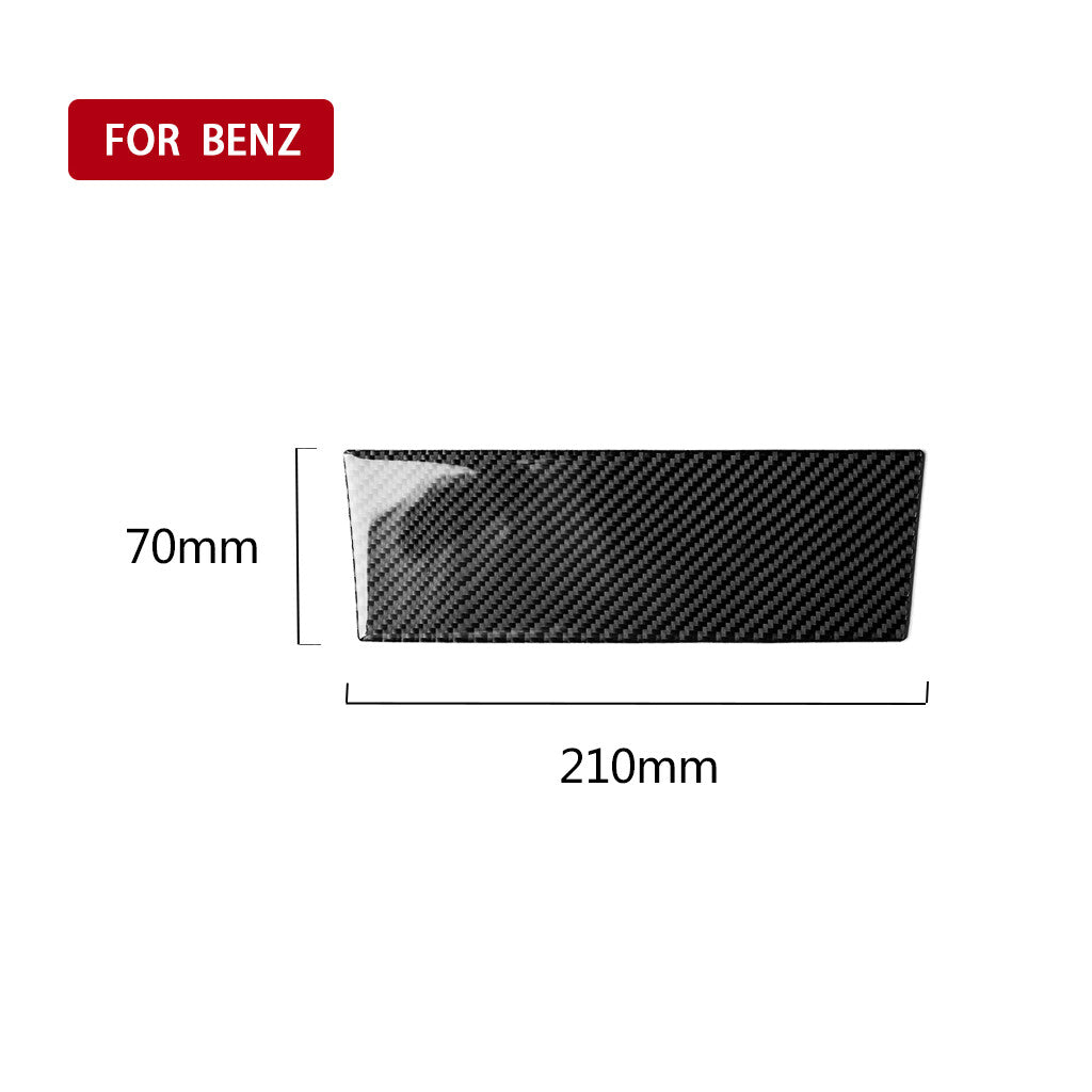 Carbon Fiber Ashtray Trim for Mercedes-Benz C-Class W204 2007-2013