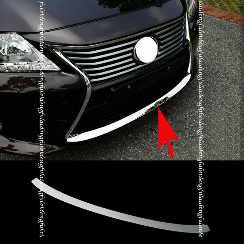 for Lexus ES350 300H 2012-15 Chrome Front Bumper Guard Bottom Lip Moulding Cover