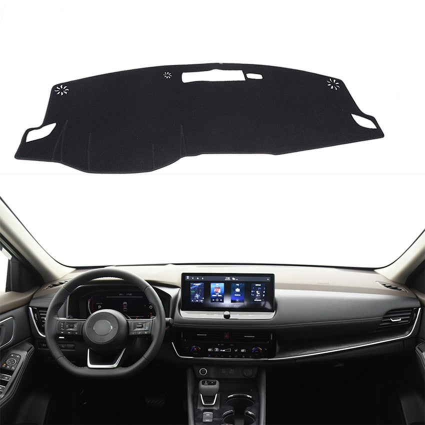 for Nissan Rogue 2021-2023 Black Dashboard Cover Dashmat Dash Anti-Sun Mat Pad