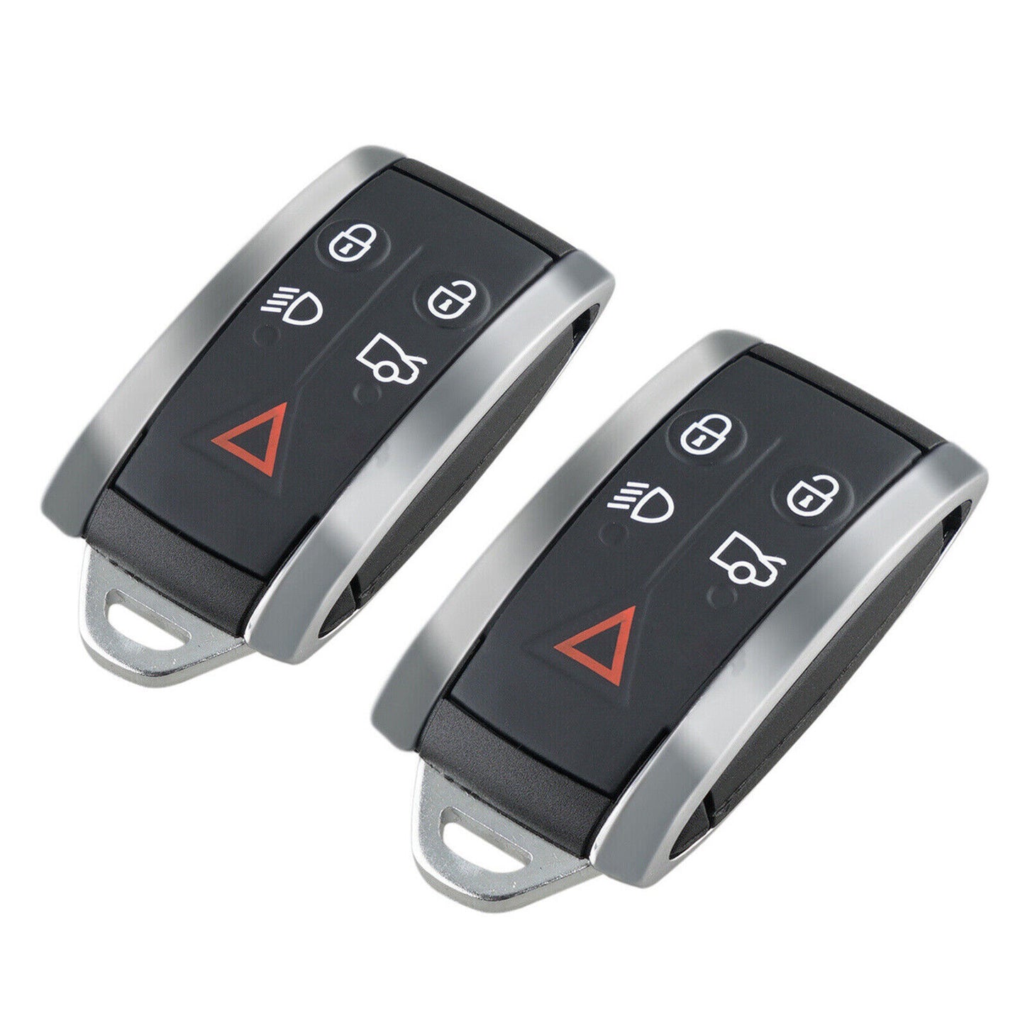 2 Replacement Parts Remote Keychain Shell for 2009-2012 for Jaguar XF, XK, XKR Q