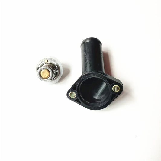Car Thermostat with Housing 4666149AA Fits for Jeep for Wrangler 2007-2011 3.8L V6 Q