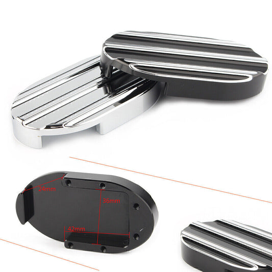 for Harley Sportster XL883 XL1200 Brake Foot Peg Pedal Footrest Pad Cover Q