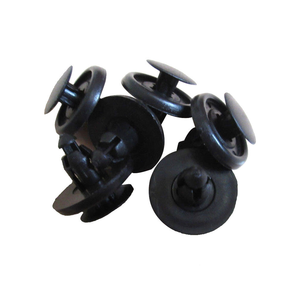 100x Trunk Screw Rivets Set Auto Bumper Fender Plastic Fastener Clips Car Parts