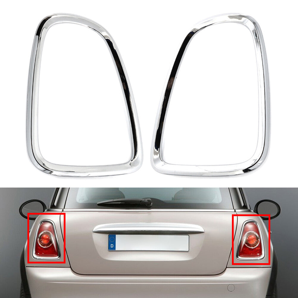 1pair Tail Light Bezel Cover Trimfor BMW for Mini CooperR55R56 R57 R58 R59 Q
