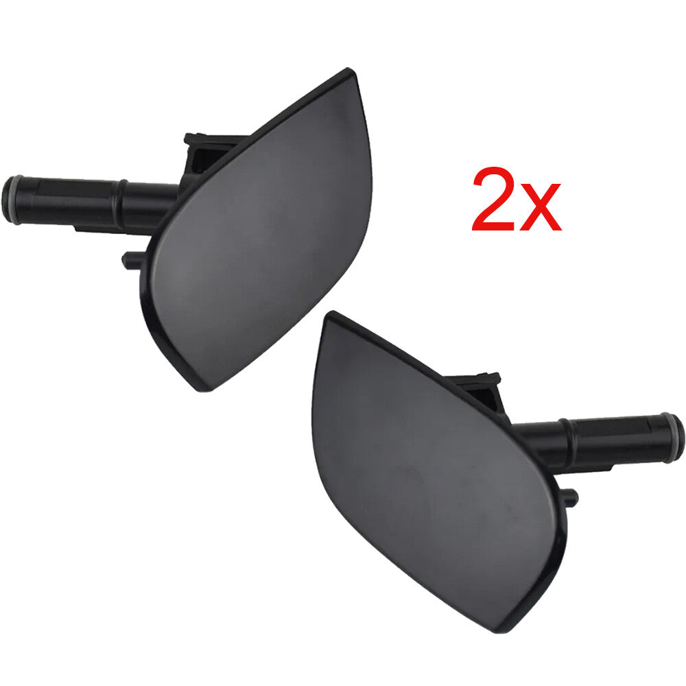 1 pair of L+R headlight washing machine spray nozzle caps for Macan 2015-2018 n