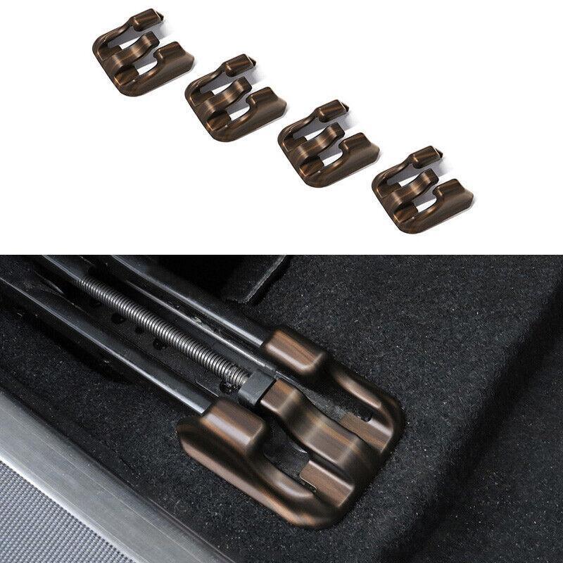 Wood Grain Interior for Seat Track Protection Cover 4pcs for Toyota for Avalon 2019-2021