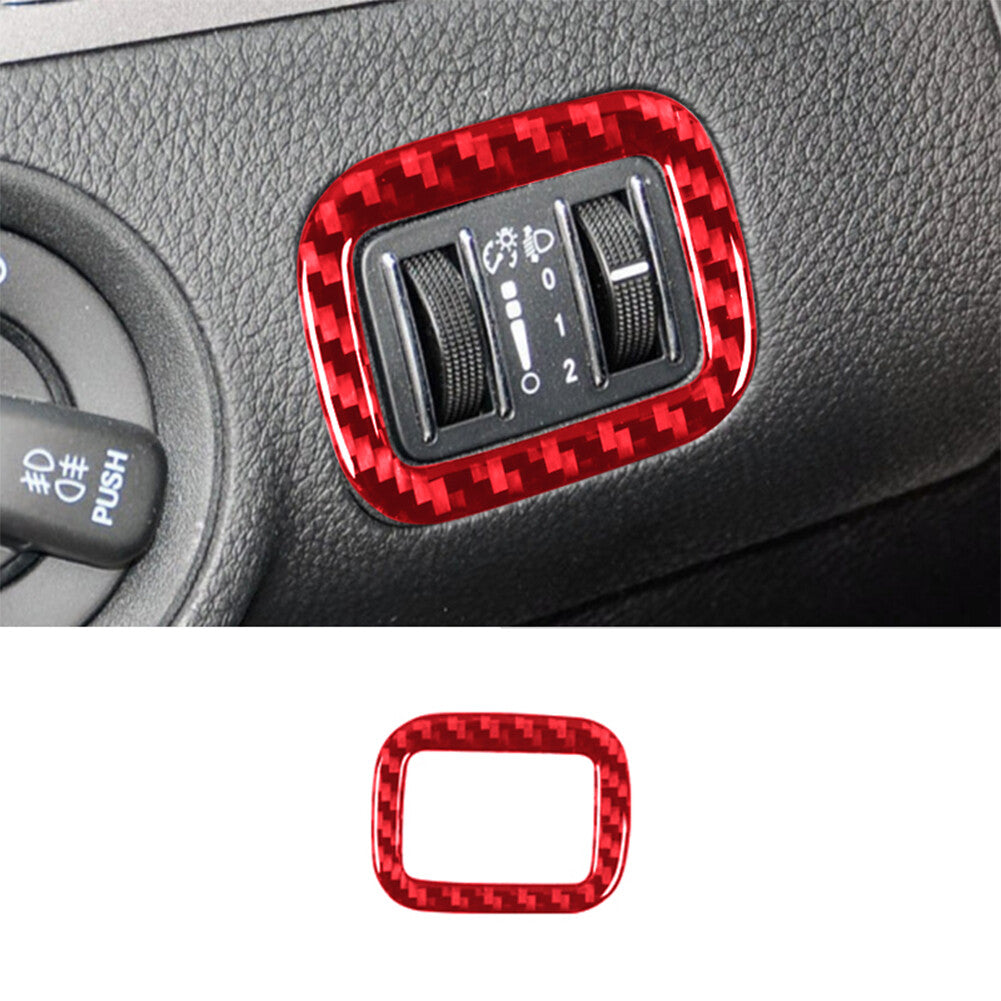Carbon Fiber Interior Central Console Frame Cover Trim For Celica 2000-05 v
