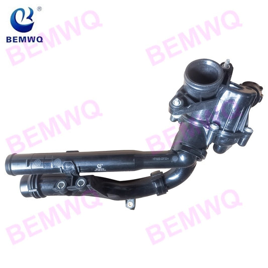 Engine coolant thermostat 2742000715 is suitable for Mercedes M274 C300 E300 GLC300 SLC300- n