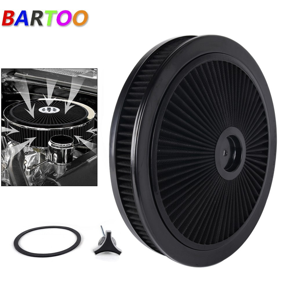 Blackr with Washable Filter, 14 x 2 Inch, Round Shape, Universal Kit Q