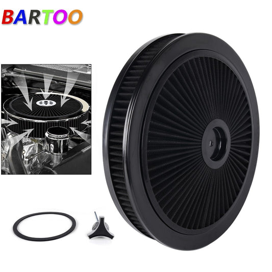 Blackr with Washable Filter, 14 x 2 Inch, Round Shape, Universal Kit Q